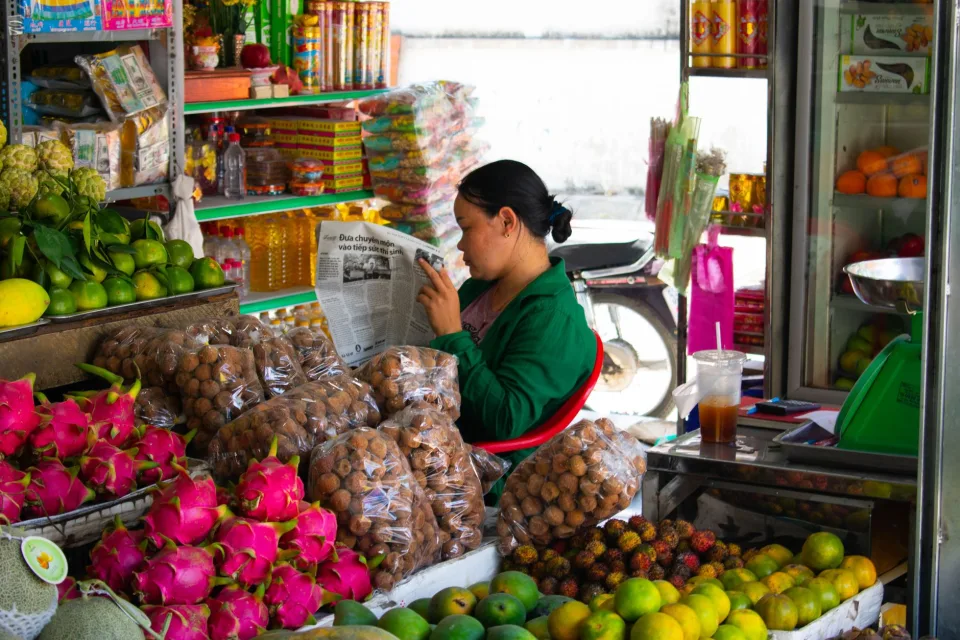 Hàng nhập buổi sáng